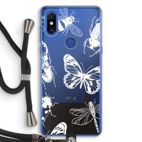 Tiny Bugs: Xiaomi Mi Mix 3 Transparant Hoesje met koord