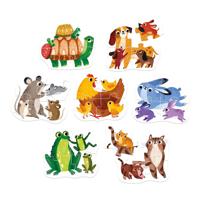 Banana Panda - mijn eerste puzzels babydieren, 7st.