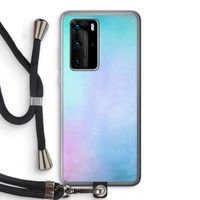 mist pastel: Huawei P40 Pro Transparant Hoesje met koord