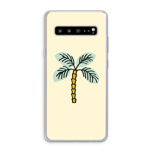 Palmboom: Samsung Galaxy S10 5G Transparant Hoesje