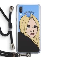 Ashley: Samsung Galaxy A40 Transparant Hoesje met koord