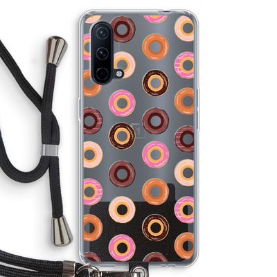 Donuts: OnePlus Nord CE 5G Transparant Hoesje met koord