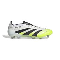 adidas Predator Elite Gras Voetbalschoenen (FG) Wit Zwart Neongeel