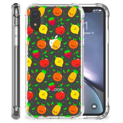 Apple iPhone Xr Beschermhoes Fruits
