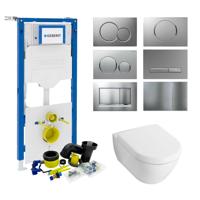 Geberit UP320 Toiletset set20 Villeroy & Boch Subway 2.0 met Sigma drukplaat