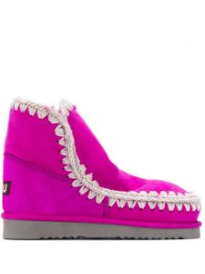 Mou bottines Eskimo - Violet