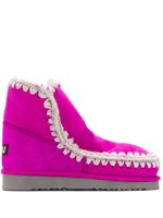 Mou bottines Eskimo - Violet