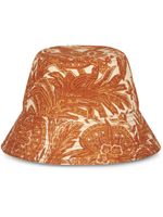 ETRO bob Cappello à logo brodé - Orange
