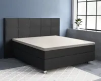 Primaviera Deluxe Topper Satijn Hoeslaken Creme 160 x 200 cm