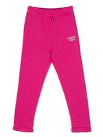 Tommy Hilfiger Junior pantalon de jogging à logo brodé - Rose