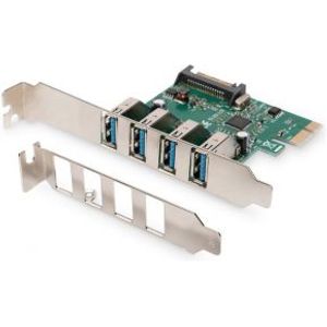 Digitus DS-30221-1 4-port USB 3.0 PCI Express Add-on kaart