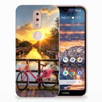 Nokia 4.2 | Silliconen Back Cover | Amsterdamse Grachten