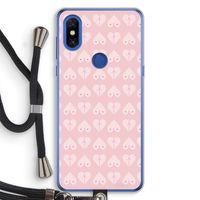 Ass 'n Titties: Xiaomi Mi Mix 3 Transparant Hoesje met koord