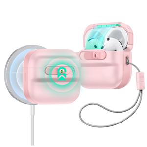 AirPods 4 Pulse FlickLock Case (HaloLock) Pink