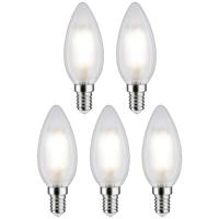 Paulmann 29096 LED-lamp Energielabel F (A - G) E14 Kaars 4.8 W Neutraalwit (Ø x h) 35 mm x 98 mm 5 stuk(s) - thumbnail