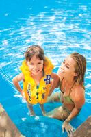 Intex Deluxe Swim Vest Pool School Step 2 Geel Patroon Zwemvest - thumbnail