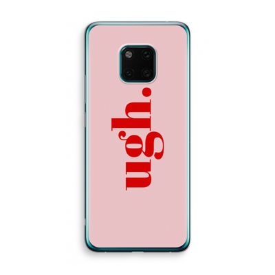 Ugh: Huawei Mate 20 Pro Transparant Hoesje