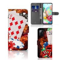 Samsung Galaxy A71 | Wallet Case | met Pasjes | Casino