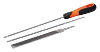 Bahco Kettingzaagvijlenset ERGO™ | met losse hecht | 4.5 mm x 200 mm - 168-COMBI-4.5