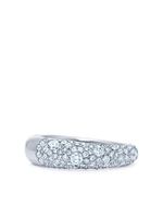 KWIAT bague Cobblestone en or blanc 18ct ornée de diamants - Argent - thumbnail