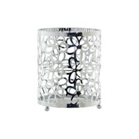 Bestekmand DKD Home Decor Zilverkleurig Metaal Margriet 12 x 12 x 15 cm