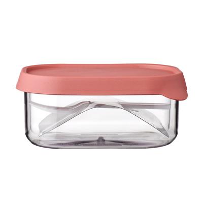 Mepal take a break fruitbox 250 ml vivid mauve/transparant