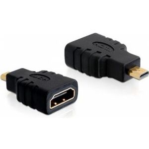 Delock 65242 Adapter High Speed HDMI - micro D male naar A female