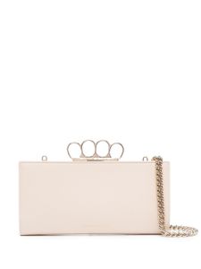 Alexander McQueen pochette à bagues - Tons neutres