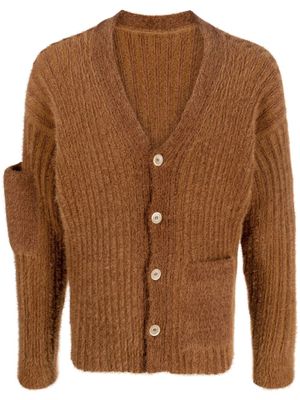 Jacquemus veste Le Cardigan Neve - Marron