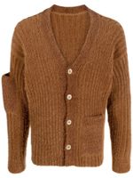 Jacquemus veste Le Cardigan Neve - Marron