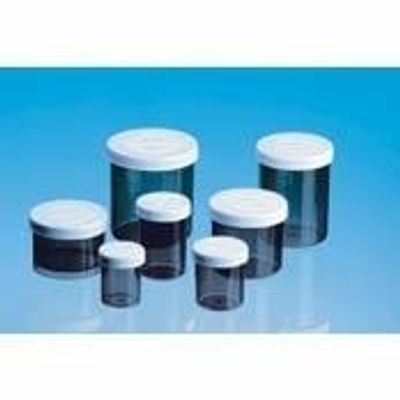 Tabletflacon 120ml bruin met dop