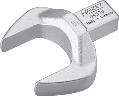 HAZET Insteek-steeksleutel 6450D-38 · 14 x 18 mm insteekvierkant massief · Buiten-zeskant-profiel · SW 38 mm