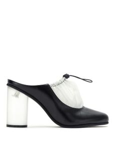 Studio Chofakian mules en cuir - Noir