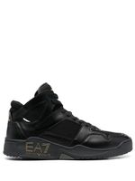 Ea7 Emporio Armani baskets à logo débossé - Noir