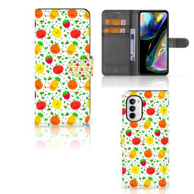 Motorola Moto G52 | Moto G82 | Book Cover | Fruits