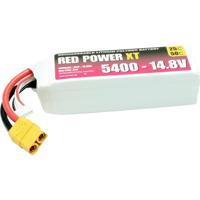 Red Power LiPo accupack 14.8 V 5 Ah 25 C Softcase XT90