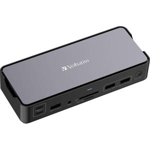 Verbatim CDS-15 USB-C dockingstation Geschikt voor merk (dockingstation): Universeel USB-C Power Delivery, Geïntegreerde kaartlezer