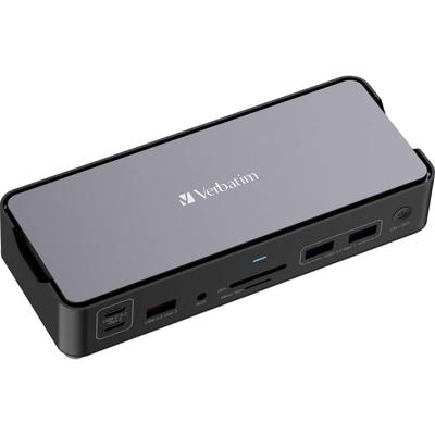 Verbatim CDS-15 USB-C dockingstation Geschikt voor merk (dockingstation): Universeel USB-C Power Delivery, Geïntegreerde kaartlezer