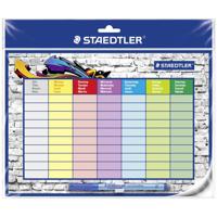 Staedtler Stundenplan Muurkalender Duits, Engels, Frans, Spaans 1 week per pagina 1 stuk(s) - thumbnail