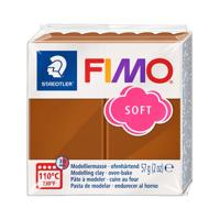 Boetseerklei fimo soft 57 g caramel