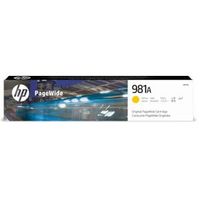 HP 981A Yellow Original PageWide Cartridge Cartridge 6000pagina's Geel