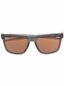 Oakley lunettes de soleil Leffingwell à monture rectangulaire - Gris