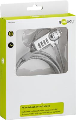 goobay Veiligheidsslot voor pc en notebook insteekslot