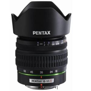 Pentax smc DA 18-55 mm F3.5-5.6 AL II Zwart