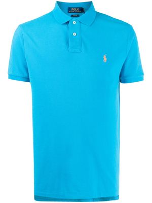 Polo Ralph Lauren polo à logo brodé - Bleu