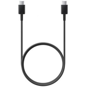 Bulkverpakking - voor Samsung Samsung USB-C naar USB-C Kabel Zwart - 1M