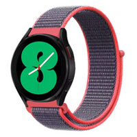 Sport Loop nylon bandje - Magenta - Samsung Galaxy Watch 3 - 45mm - thumbnail
