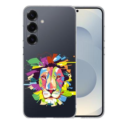 TPU Hoesje Samsung Galaxy S25 Plus - Lion Color Backcover TPU Hoesje Samsung Galaxy S25 Plus - Lion Color Backcover