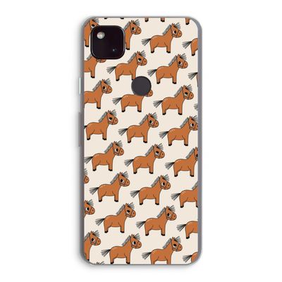 Pony: Google Pixel 4a 5G Transparant Hoesje