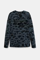 100% katoenen tie-dye T-shirt - BLACK - L